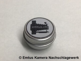 ©Emtus Kamera Nachschlagewerk Dose oben ©Emtus Kamera Nachschlagewerk Dose oben