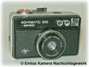 Hier wird eine Agfa Agfamatic 300 Sensor Typ 2519/100 vorgestellt