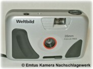 Weltbild 35mm Camera wird gezeigt
