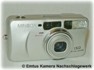 Minolta Riva Zoom 150 wird gezeigt