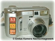 Minolta DiMAGE S304 wird gezeigt