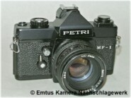 Petri MF-1 (schwarz) wird gezeigt