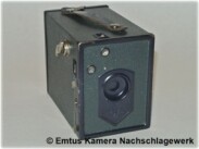 Hier wird eine Agfa Box 44 (Preisbox blau) Typ 44 vorgestellt