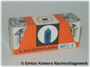 Mazdaflash MFC 4 (N-Blitzwürfel) wird gezeigt