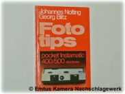 Fototips pocket Instamatic 400/500 electronic
