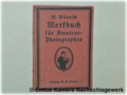 Merkbuch für Amateurphotographen