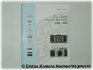 Carl Zeiss Kamera-Register 1902-2012