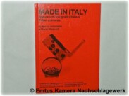 Made in Italy - apparecchi fotografici italiani, italian cameras