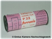 Ferrania Pancro P33