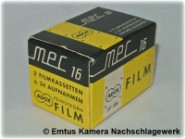 Mec 16 Filmkassette Adox N 14 (24 EXP.)