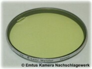 E. Leitz U.V. Filter