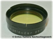 Voigtländer Gelbfilter Alpha A29