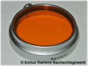 E. Leitz Leica Orangefilter (Chrom) A36