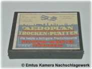 Aeroplan Trocken-Platten 9x12