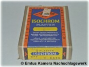 Agfa Isochrom Platten 6,5x9