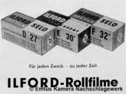 Rollfilme Werbung