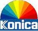 Hier wird das Konica Corporation Logo gezeigt