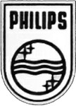 Hier wird das Logo von Philips gezeigt